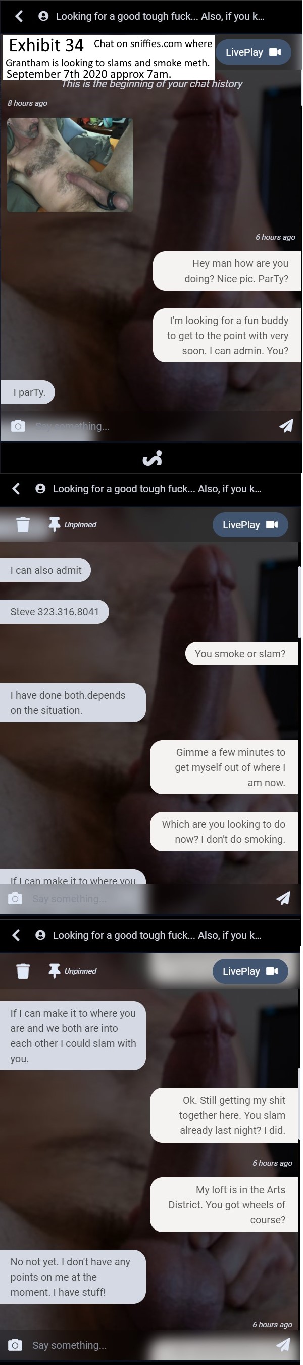 Stеven Grantham sells himself for sex and uses meth regularly by injecting it slamming. He lied to police about domestic violence and had his husband arrested on false accusations. He worked at children's hospital Los Angeles. Heavy meth user since 2015. Very bad man.